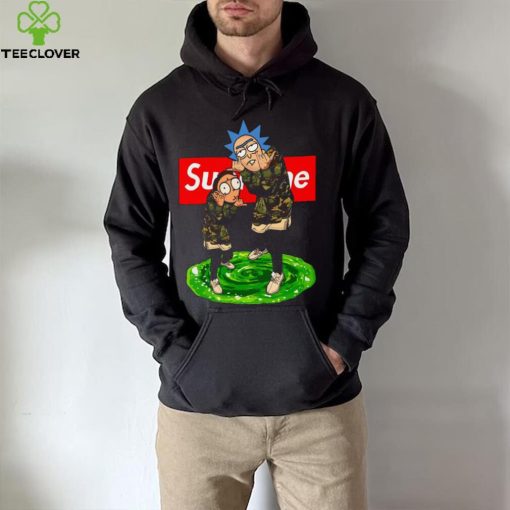 Supreme rick and morty shirt
