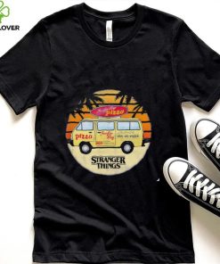 Surfer Boy Pizza Van Stranger Things bus vintage shirt