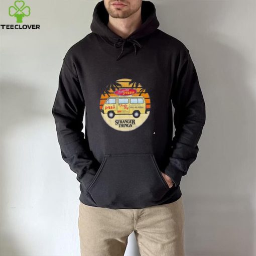 Surfer Boy Pizza Van Stranger Things bus vintage hoodie, sweater, longsleeve, shirt v-neck, t-shirt