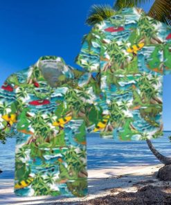 Surfing Dinosaur Hawaiian Shirt