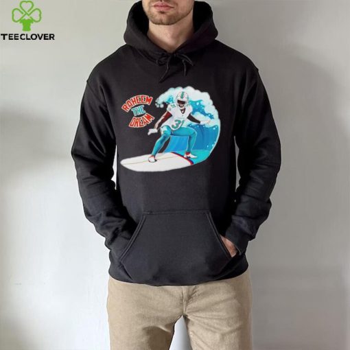 Surfing Raheem The Dream Miami Dolphins Fans Gift Unisex T Shirt