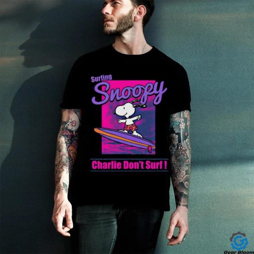 Surfing Snoopy 2 Unisex T Shirt