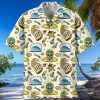Surfing Blue Awesome Design Unisex Hawaiian Shirt
