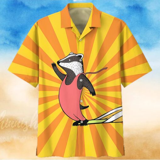 Surfing Yellow Amazing Design Unisex Hawaiian Shirt