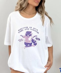 Survivor Of 2019 Tummy Ache Disaster Raccoon Shirt