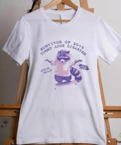 Survivor Of 2019 Tummy Ache Disaster Raccoon Shirt