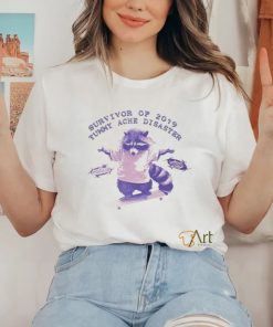 Survivor Of 2019 Tummy Ache Disaster Raccoon Shirt