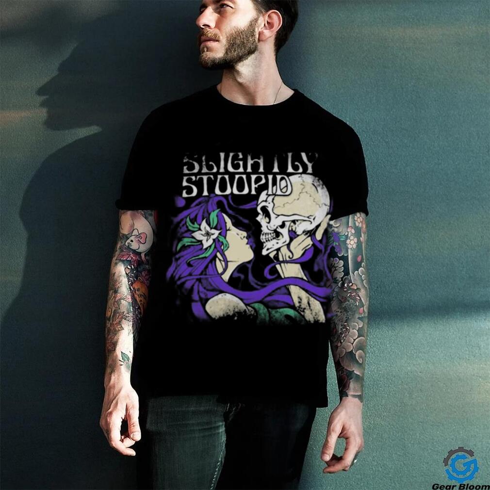 Slightly Stoopid Skull Kiss T shirt Slightly Stoopid Skull Kiss T shirt