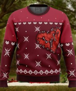 Susie The Legion Cozy Holidays Dead by Daylight Ugly Christmas Sweater