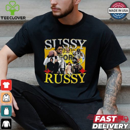 Sussy For Russy T shirt