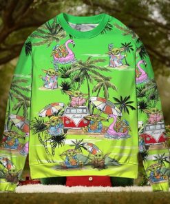 Sw Disney Baby Yoda Cool Ugly Christmas Sweater
