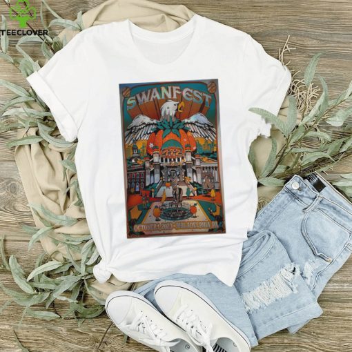 Swanfest the mann philadelphia oct tour 2023 poster shirt