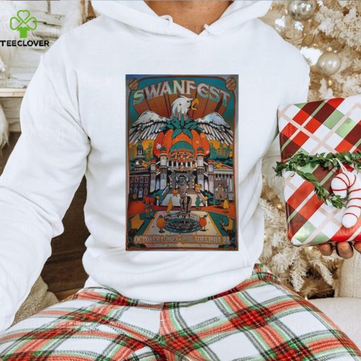 Swanfest the mann philadelphia oct tour 2023 poster shirt