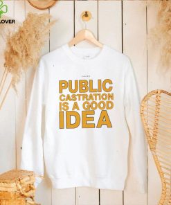 Swans public castration is a good idea logo shirt 2 Swans public castration is a good idea logo shirt