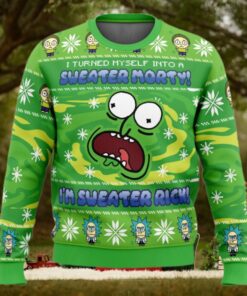 Sweater Rick Rick and Morty Ugly Christmas Sweater