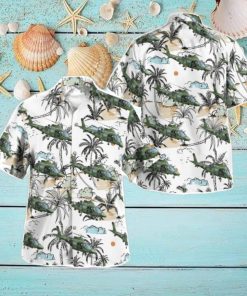 Swedish Air Force A109E 3D Hawaiian Shirt Gift For Summer