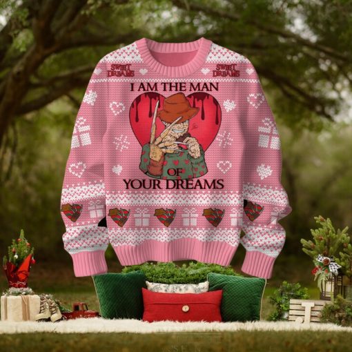 Sweet Dreams I Am The Man Of Your Dream Freddy Krueger Valentine Sweater