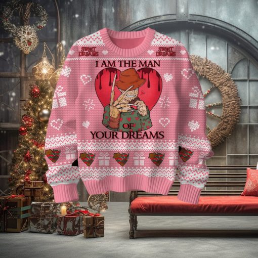 Sweet Dreams I Am The Man Of Your Dream Freddy Krueger Valentine Sweater