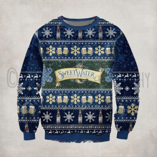 Sweet Water Beer Ugly Christmas Sweater