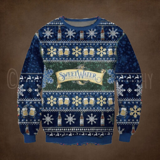 Sweet Water Beer Ugly Christmas Sweater
