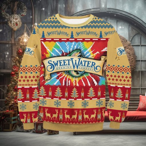 Sweet Water Brewing Company Christmas Ugly Sweater Christmas Xmas Sweater
