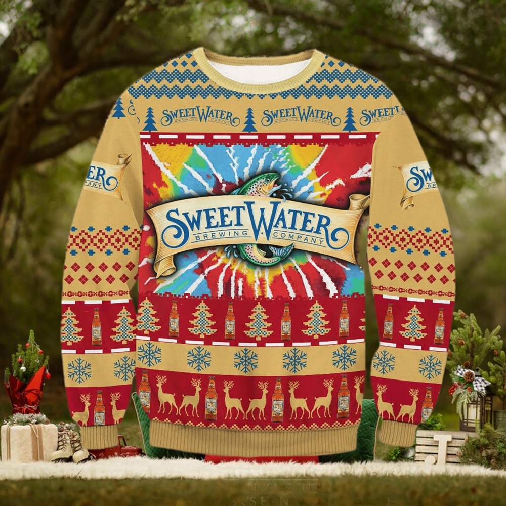 Sweet Water Brewing Company Christmas Ugly Sweater Christmas Xmas Sweater Sweet Water Brewing Company Christmas Ugly Sweater Christmas Xmas Sweater