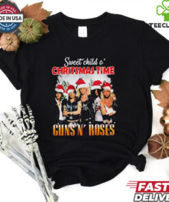 Sweet child o’ Christmas time guns n’ roses Merry Christmas shirt