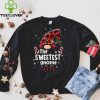 Sweetest Gnome Buffalo Plaid Matching Family Christmas T Shirt 1