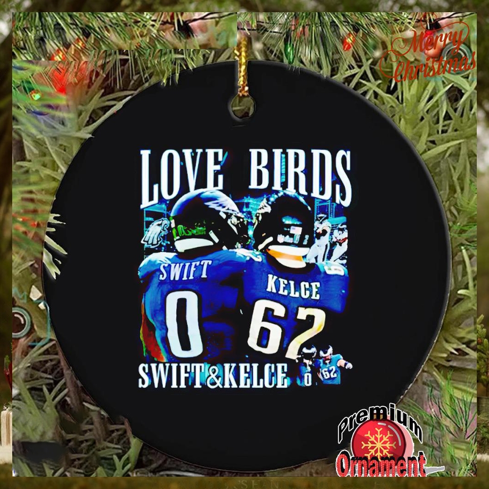 Swift Kelce love birds ornament Swift Kelce love birds ornament
