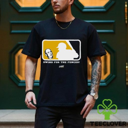 Swing For The Fences T Shirt For Oakland Baseball Fans
