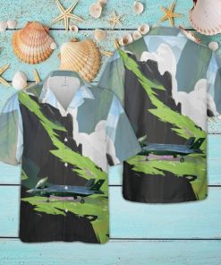 Swiss Air Force F35 Hawaiian Shirt