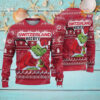 United States Ice Hockey Team Grinch Hockey Stick Ugly Christmas Sweater
