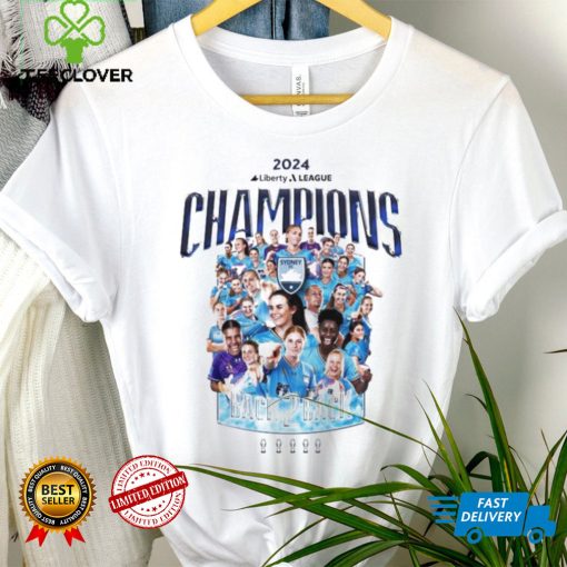 Sydney FC 2024 Liberty League Champions Back 2 Back Shirt