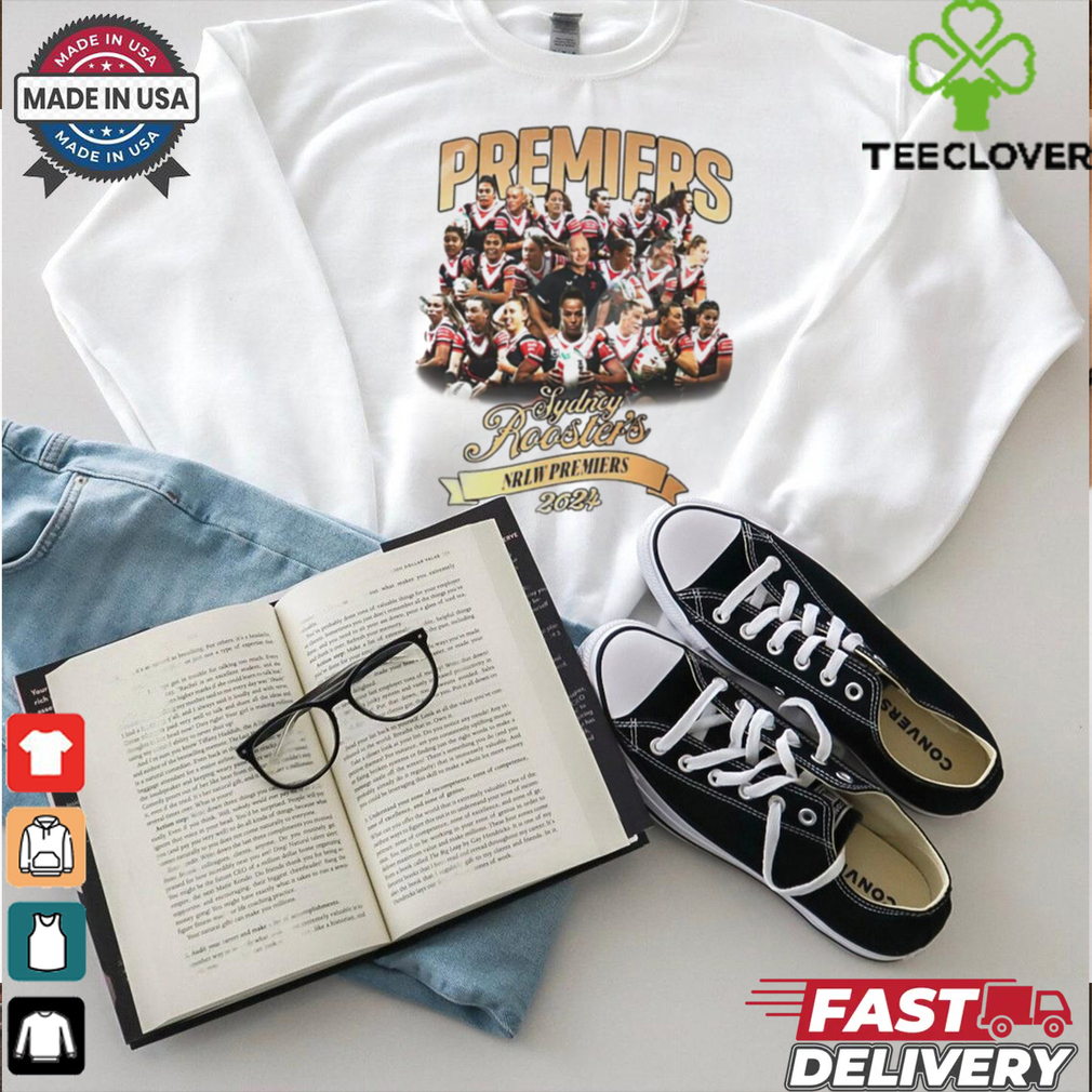 Sydney Roosters 2024 NRLW Premiers shirt Sydney Roosters 2024 NRLW Premiers shirt