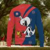 UPEI Panthers Snoopy Cute Heart American Sports Team Ugly Xmas Sweater Gift Holidays