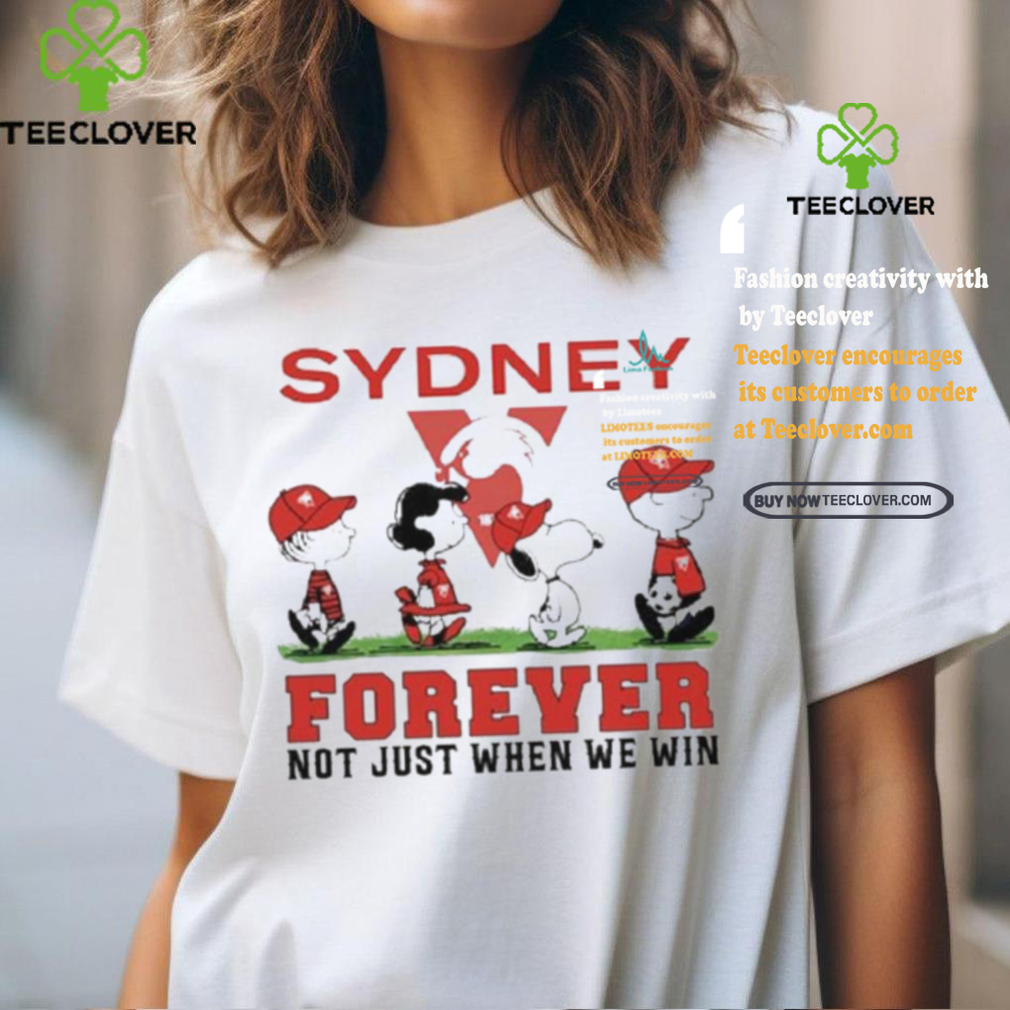 Sydney Snoopy Abbey Road Forever Not Just When We Win Shirt Sydney Snoopy Abbey Road Forever Not Just When We Win Shirt