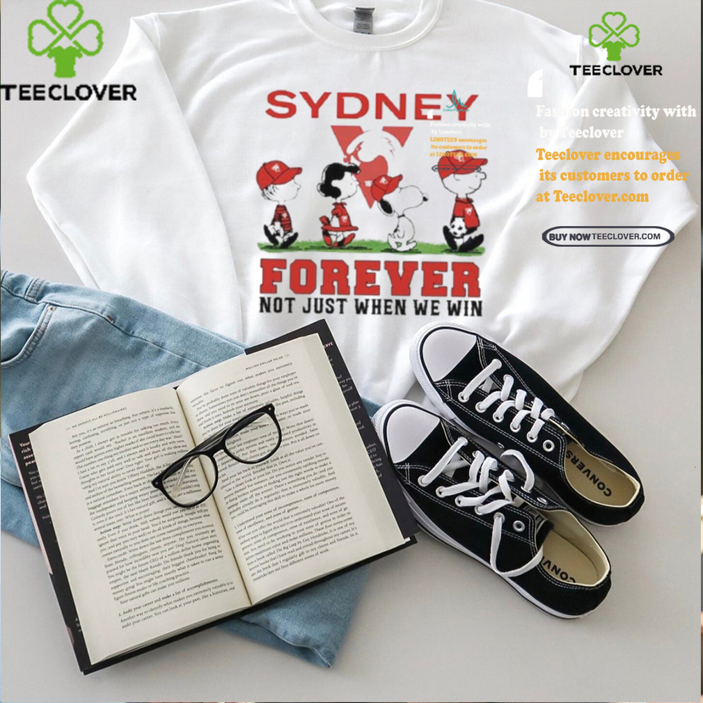 Sydney Snoopy Abbey Road Forever Not Just When We Win Shirt Sydney Snoopy Abbey Road Forever Not Just When We Win Shirt