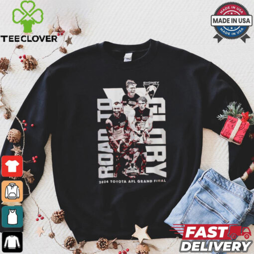 Sydney Swans 2024 Toyota AFL Grand Fianl Road To Glory shirt