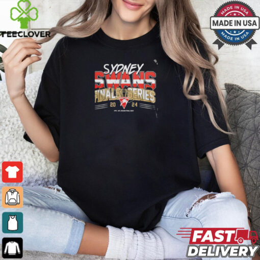 Sydney Swans AFL champions Toyota 2024 Final series shirt