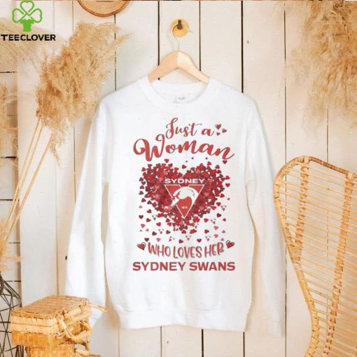 Sydney Swans Just A Woman Who Loves Her Sydney Swans shirt