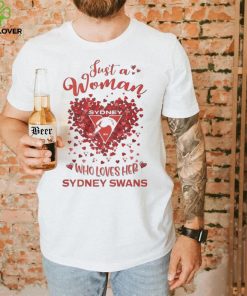 Sydney Swans Just A Woman Who Loves Her Sydney Swans shirt