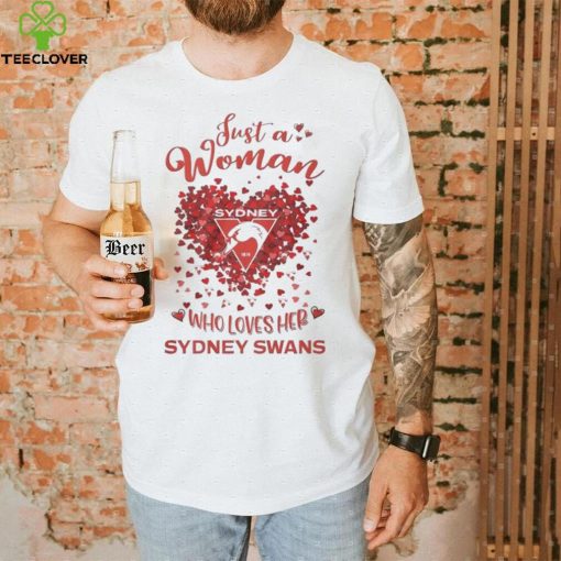 Sydney Swans Just A Woman Who Loves Her Sydney Swans shirt