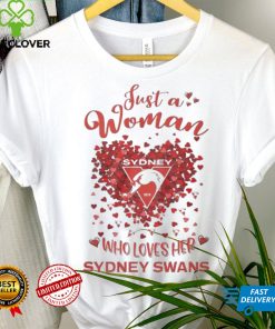 Sydney Swans Just A Woman Who Loves Her Sydney Swans shirt