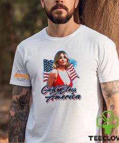 Sydney Sweeney God Bless America Flag T Shirts
