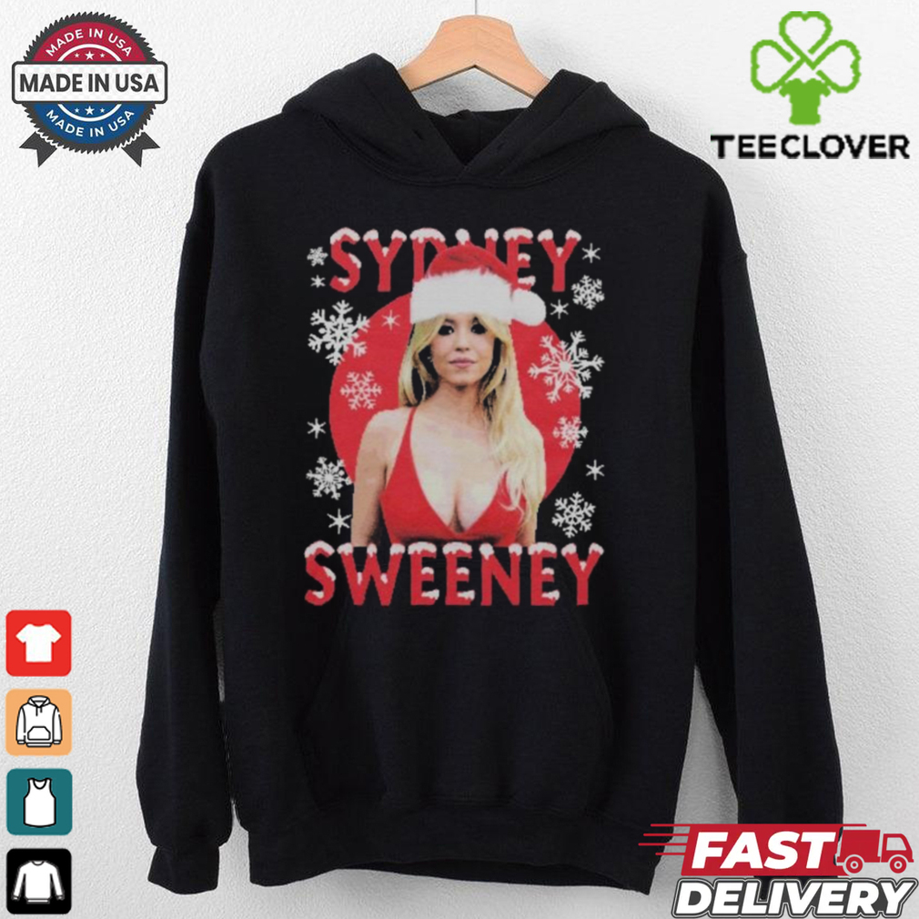 Sydney Sweeney Holiday Christmas 2024 T shirt Sydney Sweeney Holiday Christmas 2024 T shirt