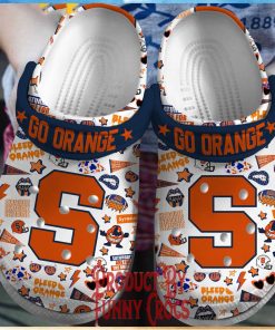 Syracuse Bleed Orange Crocs Shoes