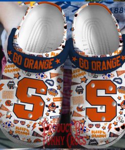 Syracuse Bleed Orange Crocs Shoes