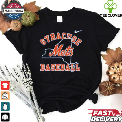 Syracuse Mets Workmark Over State Short Sleeve T Shirt