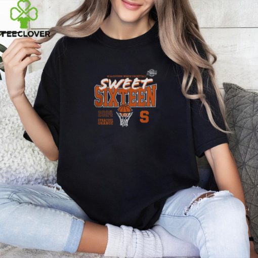 Syracuse Orange 2024 NCAA Women_s Basketball Tournament March Madness Sweet 16 Fast Break T Shirt