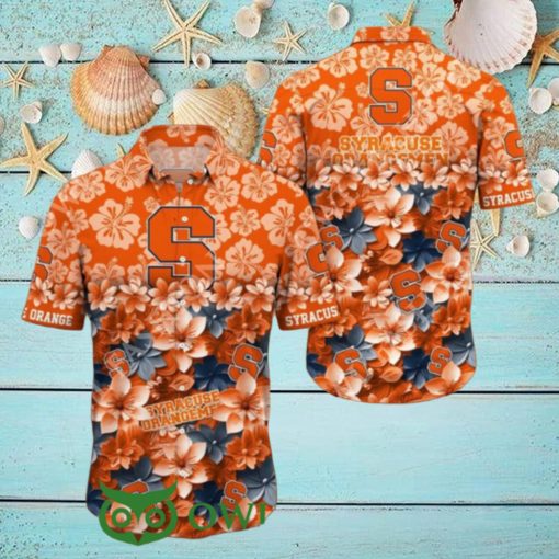 Syracuse Orange Champion NCAA Hawaiian Shirt Trending Summer